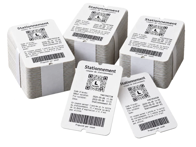 Coupons de stationnement Lexoh